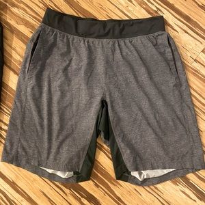 Lululemon T.H.E. Short 9" - grey with black band
